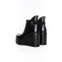 Ghete Dama cu Platforma K151-263 BLACK | ADVANCER