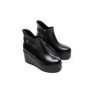Ghete Dama cu Platforma K151-263 BLACK | ADVANCER
