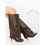 Cizme Dama cu Toc C-395 BROWN | STEPHAN