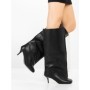 Cizme Dama cu Toc C-395 BLACK | STEPHAN