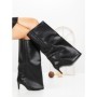 Cizme Dama cu Toc C-394 BLACK | STEPHAN