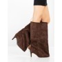 Cizme Dama cu Toc C-394 BROWN | STEPHAN