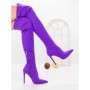 Cizme Dama cu Toc C-289 PURPLE | STEPHAN