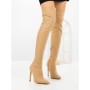 Cizme Dama cu Toc C-289 BEIGE | STEPHAN