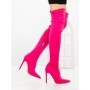Cizme Dama cu Toc C-289 FUCHSIA | STEPHAN
