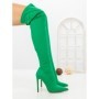 Cizme Dama cu Toc C-289 GREEN | STEPHAN