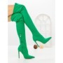 Cizme Dama cu Toc C-289 GREEN | STEPHAN
