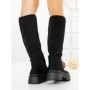 Cizme Dama cu Platforma C-175 BLACK | STEPHAN