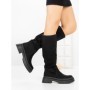 Cizme Dama cu Platforma C-175 BLACK | STEPHAN