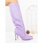 Cizme Dama cu Toc C-271 LIGHT PURPLE | STEPHAN
