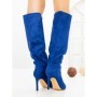 Cizme Dama cu Toc C-271 BLUE | STEPHAN
