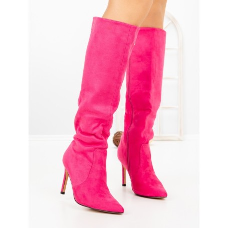 Cizme Dama cu Toc C-271 FUCHSIA | STEPHAN