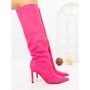 Cizme Dama cu Toc C-271 FUCHSIA | STEPHAN