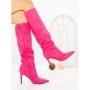 Cizme Dama cu Toc C-271 FUCHSIA | STEPHAN