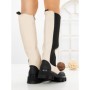 Cizme Dama cu Platforma C-285 BEIGE | STEPHAN