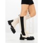 Cizme Dama cu Platforma C-285 BEIGE | STEPHAN