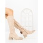 Cizme Dama cu Toc LQ-66 BEIGE | STEPHAN