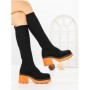 Cizme Dama cu Toc LQ-33 ORANGE | STEPHAN