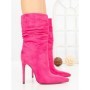 Botine cu Toc Subtire C-252 FUCHSIA | STEPHAN