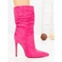 Botine cu Toc Subtire C-252 FUCHSIA | STEPHAN