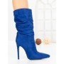 Botine cu Toc Subtire C-252 BLUE | STEPHAN