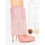 Botine cu Toc Subtire C-272 PINK | STEPHAN