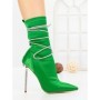 Botine cu Toc Subtire C-250 GREEN | STEPHAN