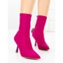 Botine cu Toc Subtire H-1 FUCHSIA | STEPHAN