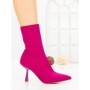 Botine cu Toc Subtire H-1 FUCHSIA | STEPHAN