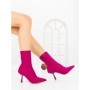 Botine cu Toc Subtire H-1 FUCHSIA | STEPHAN