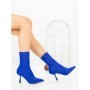 Botine cu Toc Subtire H-1 ROYAL BLUE | STEPHAN