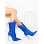 Botine cu Toc Subtire C-269 BLUE | STEPHAN