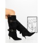 Cizme Dama cu Toc 52271 BLACK | GALLEVANI