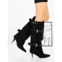 Cizme Dama cu Toc 52271 BLACK | GALLEVANI
