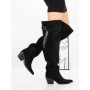 Cizme Dama cu Toc 52259 BLACK | GALLEVANI
