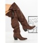Cizme Dama cu Toc 52259 BROWN | GALLEVANI