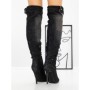Cizme Dama cu Toc 1657 BLACK | SEASOND