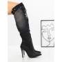 Cizme Dama cu Toc 1657 BLACK | SEASOND
