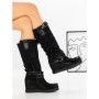 Cizme Dama cu Platforma 4735 BLACK | SEASOND