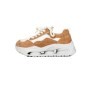 Pantofi Sport Dama din piele naturala S5352 KHAKI | FRANCO GERARDO