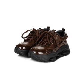 Pantofi Sport Dama din piele naturala S5361 BROWN | FRANCO GERARDO