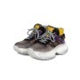 Pantofi Sport Dama din piele naturala HD7672 GREY-PURPLE | ADVANCER