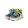 Pantofi Sport Dama din piele naturala H36839 DARK GREY-LIGHT GREEN | ADVANCER