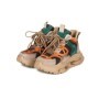 Pantofi Sport Dama din piele naturala H36839 BROWN-ORANGE | ADVANCER