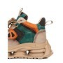 Pantofi Sport Dama din piele naturala H36839 BROWN-ORANGE | ADVANCER