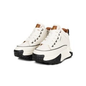Ghete Dama cu Platforma 8821-1 WHITE | ADVANCER