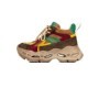 Pantofi Sport Dama din piele naturala HY6398 KHAKI-GREEN | ADVANCER