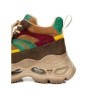 Pantofi Sport Dama din piele naturala HY6398 KHAKI-GREEN | ADVANCER