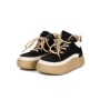 Pantofi Sport Dama din piele naturala 77038 BLACK | ADVANCER