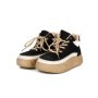 Pantofi Sport Dama din piele naturala 77038 BLACK | ADVANCER